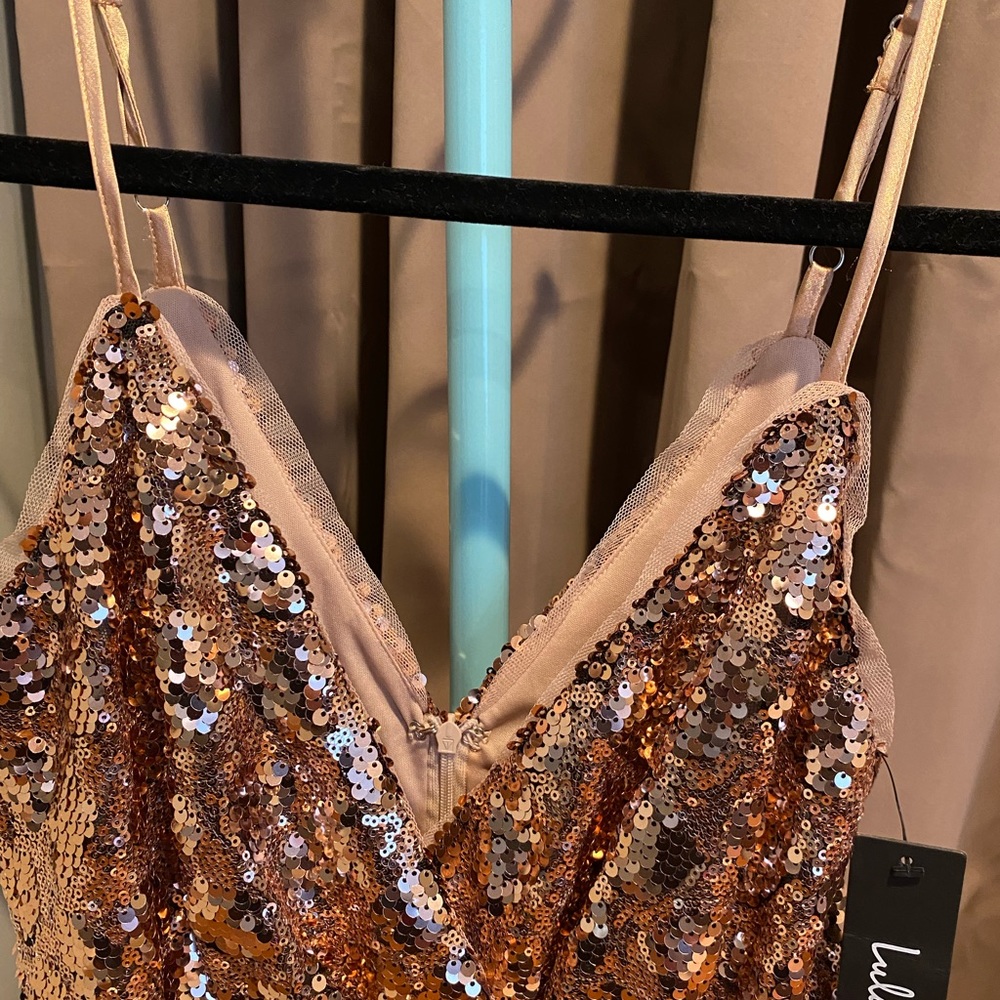 Lulus sequins dress